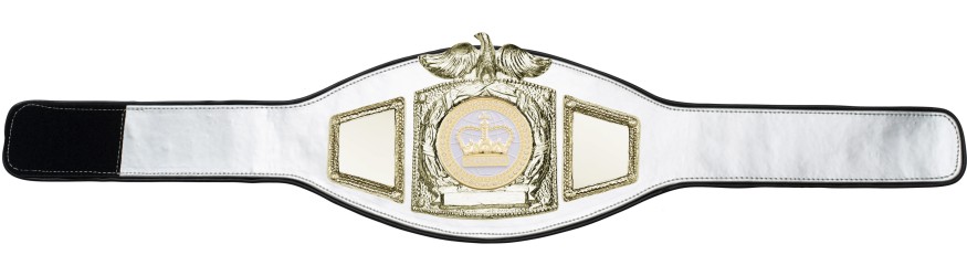 PROEAGLE BLACK CHAMPION CROWN CHAMPIONSHIP BELT - PROEAGLE/G/WHTGEM - AVAILABLE IN 6+ COLOURS